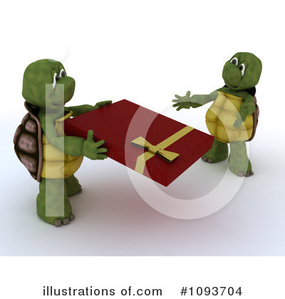 Royalty-Free (RF) Tortoise Clipart Illustration by KJ Pargeter - Stock Sample #1093704