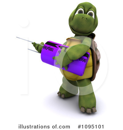 Royalty-Free (RF) Tortoise Clipart Illustration by KJ Pargeter - Stock Sample #1095101