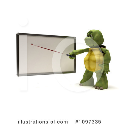 Royalty-Free (RF) Tortoise Clipart Illustration by KJ Pargeter - Stock Sample #1097335
