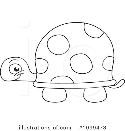 Royalty-Free (RF) Tortoise Clipart Illustration by yayayoyo - Stock Sample #1099473