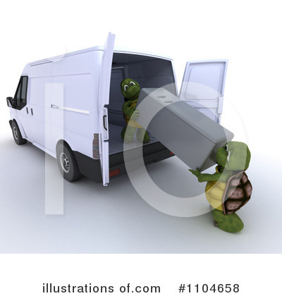 Royalty-Free (RF) Tortoise Clipart Illustration by KJ Pargeter - Stock Sample #1104658