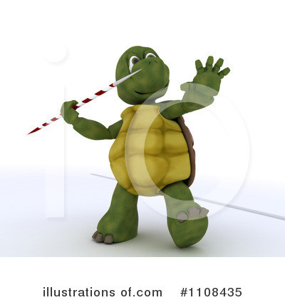 Royalty-Free (RF) Tortoise Clipart Illustration by KJ Pargeter - Stock Sample #1108435