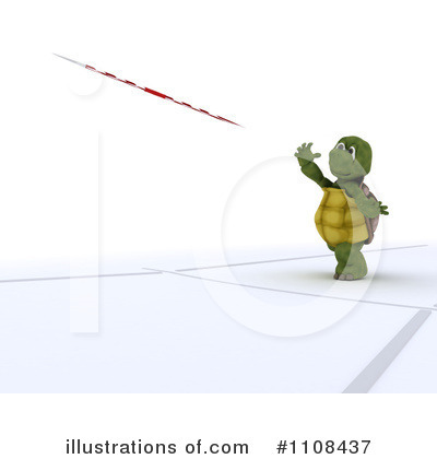 Royalty-Free (RF) Tortoise Clipart Illustration by KJ Pargeter - Stock Sample #1108437