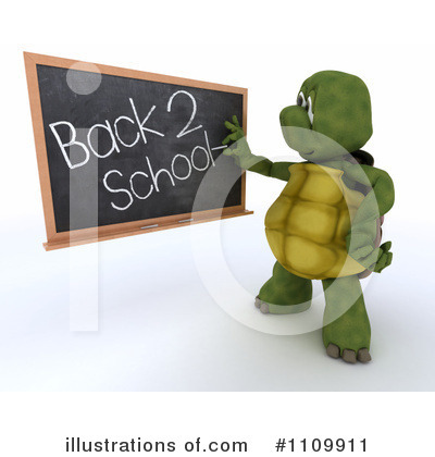 Royalty-Free (RF) Tortoise Clipart Illustration by KJ Pargeter - Stock Sample #1109911