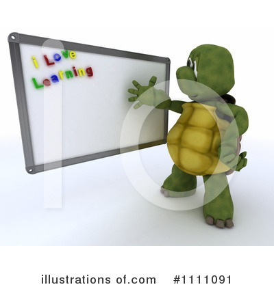 Royalty-Free (RF) Tortoise Clipart Illustration by KJ Pargeter - Stock Sample #1111091