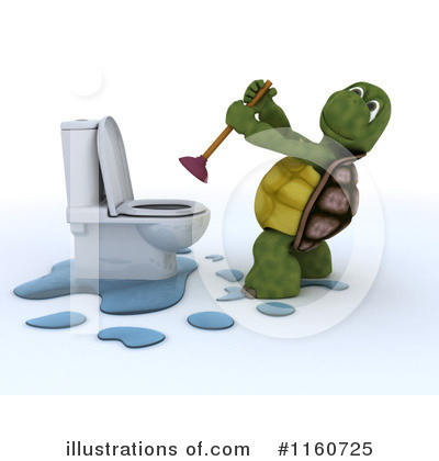Royalty-Free (RF) Tortoise Clipart Illustration by KJ Pargeter - Stock Sample #1160725
