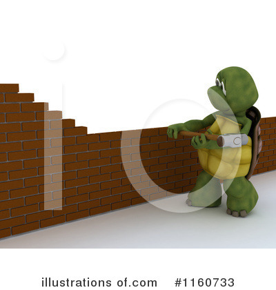 Royalty-Free (RF) Tortoise Clipart Illustration by KJ Pargeter - Stock Sample #1160733