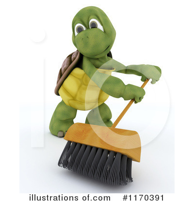 Royalty-Free (RF) Tortoise Clipart Illustration by KJ Pargeter - Stock Sample #1170391