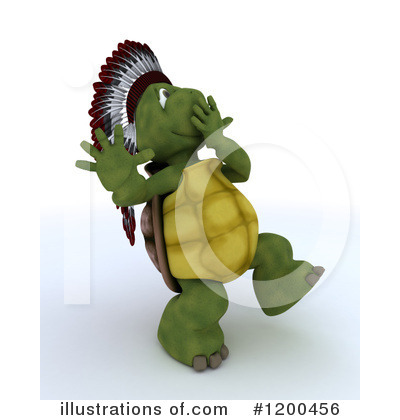 Royalty-Free (RF) Tortoise Clipart Illustration by KJ Pargeter - Stock Sample #1200456