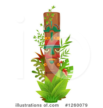Totem Pole Clipart #1260079 by BNP Design Studio