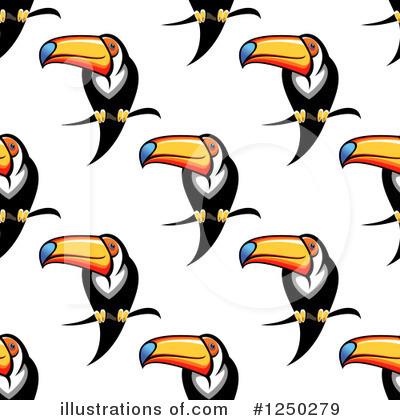 Royalty-Free (RF) Toucan Clipart Illustration by Vector Tradition SM - Stock Sample #1250279