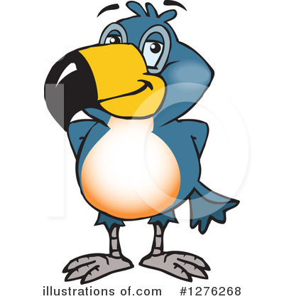 Toucan Clipart #1276268 by Dennis Holmes Designs