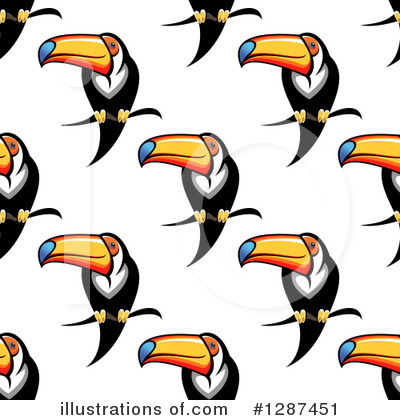 Toucan Clipart #1287451 by Vector Tradition SM