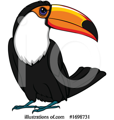 Toucan Clipart #1698731 by Vector Tradition SM