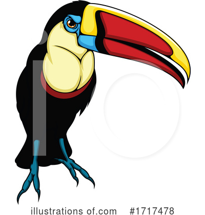 Toucan Clipart #1717478 by Vector Tradition SM