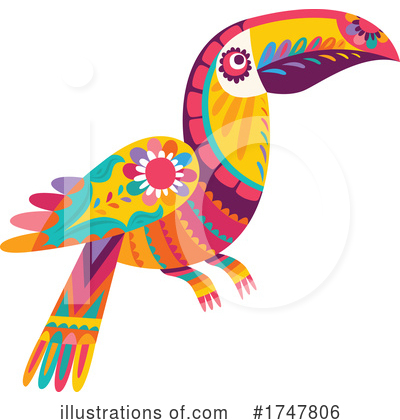 Royalty-Free (RF) Toucan Clipart Illustration by Vector Tradition SM - Stock Sample #1747806