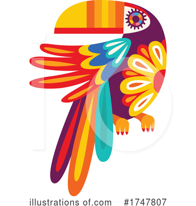 Royalty-Free (RF) Toucan Clipart Illustration by Vector Tradition SM - Stock Sample #1747807