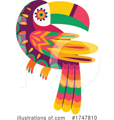 Royalty-Free (RF) Toucan Clipart Illustration by Vector Tradition SM - Stock Sample #1747810