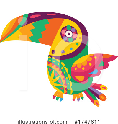 Royalty-Free (RF) Toucan Clipart Illustration by Vector Tradition SM - Stock Sample #1747811