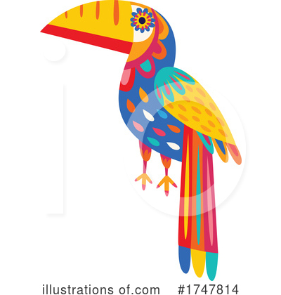 Royalty-Free (RF) Toucan Clipart Illustration by Vector Tradition SM - Stock Sample #1747814