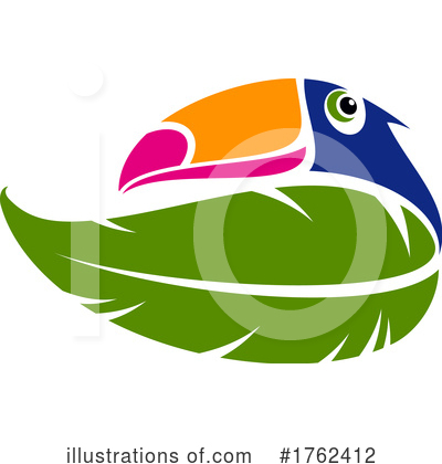 Royalty-Free (RF) Toucan Clipart Illustration by Vector Tradition SM - Stock Sample #1762412