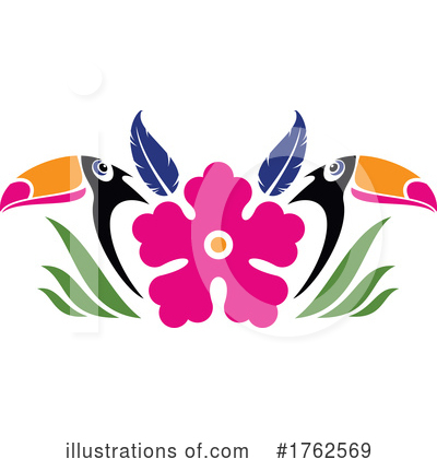 Royalty-Free (RF) Toucan Clipart Illustration by Vector Tradition SM - Stock Sample #1762569