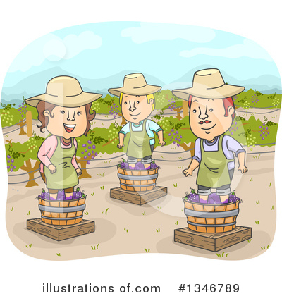 Winery Clipart #1346789 by BNP Design Studio