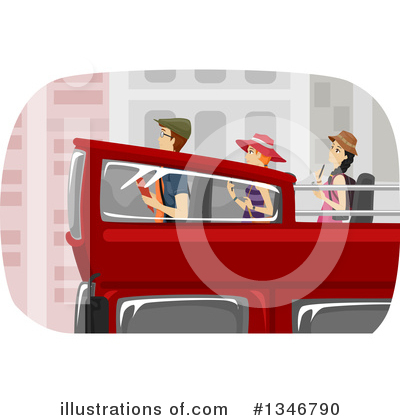 Double Decker Clipart #1346790 by BNP Design Studio