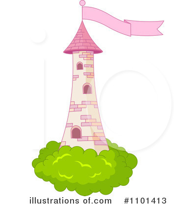 Royalty-Free (RF) Tower Clipart Illustration by Pushkin - Stock Sample #1101413