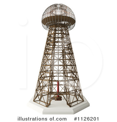 Royalty-Free (RF) Tower Clipart Illustration by Leo Blanchette - Stock Sample #1126201