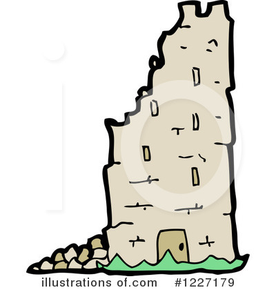 Royalty-Free (RF) Tower Clipart Illustration by lineartestpilot - Stock Sample #1227179