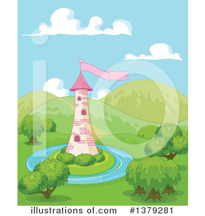 Royalty-Free (RF) Tower Clipart Illustration by Pushkin - Stock Sample #1379281