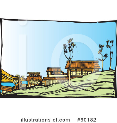 Royalty-Free (RF) Town Clipart Illustration by xunantunich - Stock Sample #60182
