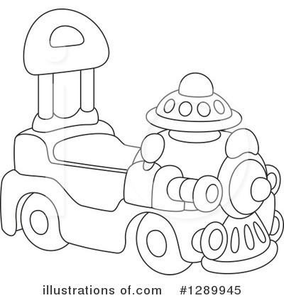 Royalty-Free (RF) Toy Clipart Illustration by Alex Bannykh - Stock Sample #1289945