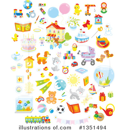 Rubber Ducky Clipart #1351494 by Alex Bannykh