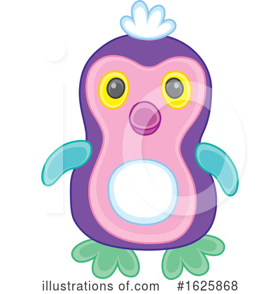 Penguin Clipart #1625868 by Alex Bannykh