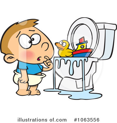 Bathroom Clipart #1063556 by toonaday