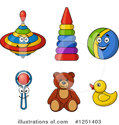 Rattle Clipart #1251403 by Vector Tradition SM