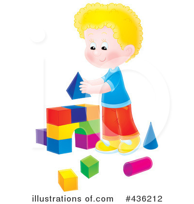 Royalty-Free (RF) Toys Clipart Illustration by Alex Bannykh - Stock Sample #436212