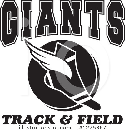 Track And Field Clipart #1225867 by Johnny Sajem