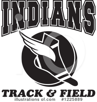 Royalty-Free (RF) Track And Field Clipart Illustration by Johnny Sajem - Stock Sample #1225889