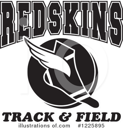 Royalty-Free (RF) Track And Field Clipart Illustration by Johnny Sajem - Stock Sample #1225895