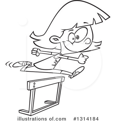 Hurdle Clipart #1314184 by toonaday