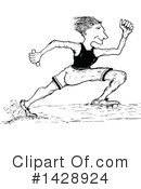 Track And Field Clipart #1428924 by Prawny Vintage
