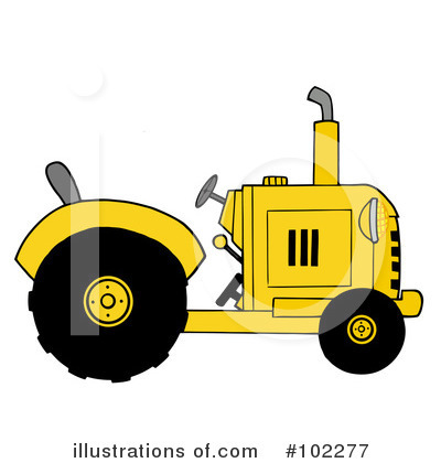 Tractor Clipart #102277 by Hit Toon