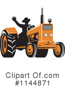 Tractor Clipart #1144871 by patrimonio