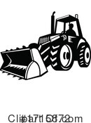 Tractor Clipart #1715872 by patrimonio