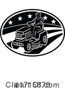 Tractor Clipart #1715878 by patrimonio