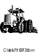 Tractor Clipart #1719778 by patrimonio