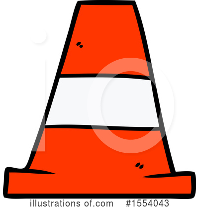 Royalty-Free (RF) Traffic Cone Clipart Illustration by lineartestpilot - Stock Sample #1554043